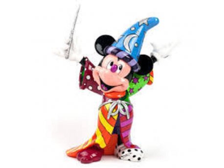 Romero Britto Sorcerer Mickey Mouse Mini Figurine