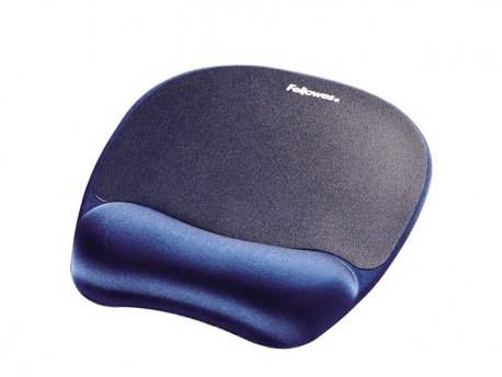 FELLOWES Podloga za miša i odmarač  MEMORY FOAM tamno plava 9172801