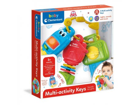 CLEMENTONI BABY ZVEČKA KLJUČEVI
