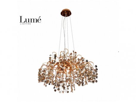 LUNA 201 LUSTER 8*GU10 BRONZA