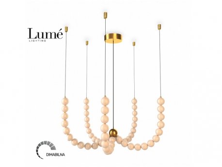 BELORE 10 LUSTER LED DIM 130W 3000K ZLATO