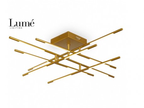 ARIA 7 LUSTER LED 48W 3000K ZLATO