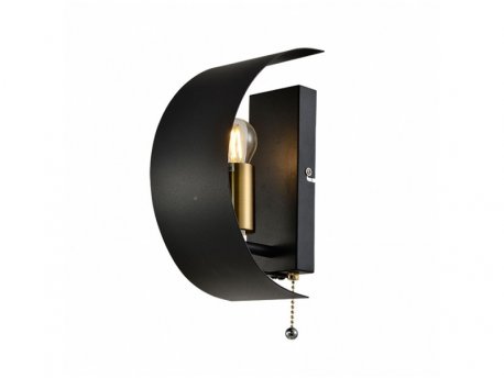 VESTA 410 ZIDNA LAMPA 1XE27 CRNA