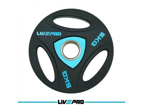 LivePro Premium Olimpijski Urethan tegovi sa hvatom 25kg - LP8020