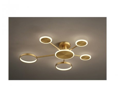 VESTA 367 PLAFONSKA SVETILJKA LED 27W 3000K MESING