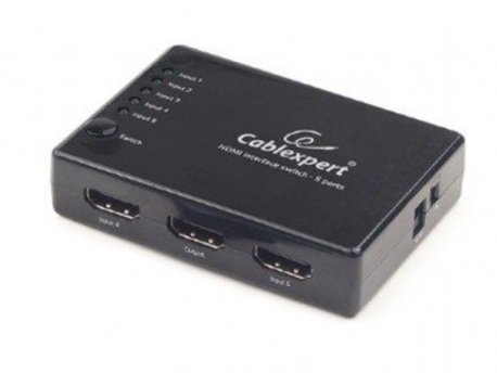 GEMBIRD HDMI interface SWITCH, 5-Ports (DSW-HDMI-53)