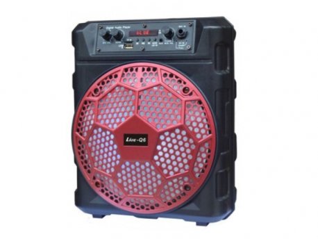 Ailiang Bluetooth Karaoke zvučnik, Radio, USB akumulatorski LIGE Q6 10W, 12V 1800mAh