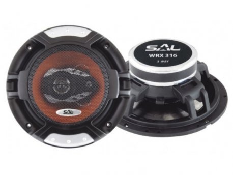SAL Auto zvucnici 166mm 2x110W WRX316