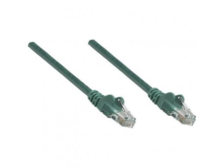 INTELLINET LAN (RJ45) Mrežni Priključni kabl CAT 5e U/UTP 1.5 m Zeleni