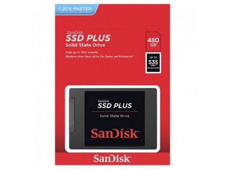 SANDISK SSD 480GB plus SDSSDA-480G-G26