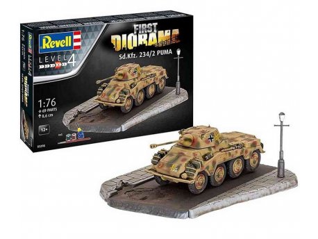REVELL Maketa First Diorama SET - SD.KFZ. 234/2 Puma RV03298