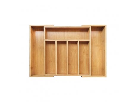 KINGHOFF KH1218 UMETAK ZA ESCAJG BAMBUS PODESIVI ZA FIOKU 52X31CM