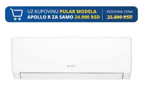 GREE Pular Eco Plus 12k Inverter klima uređaj