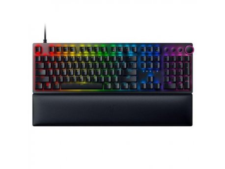 RAZER Huntsman V2 Opto-Mechanical Gaming Keyboard (Clicky Purple Switch)