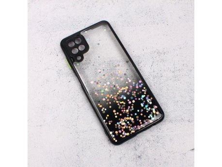 SAMSUNG Torbica Frame Glitter za  Galaxy A12 crna