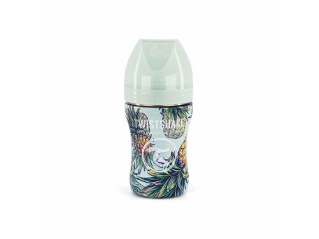 TWISTSHAKE ANTI-COLIC FLAŠICA / NERĐAJUĆI ČELIK 260ML PINEAPPLE