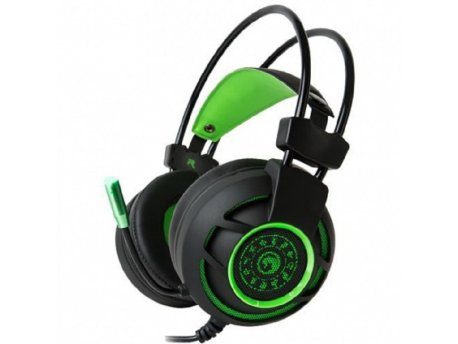 MARVO Slušalice sa mikrofonom HG9012, USB zelene