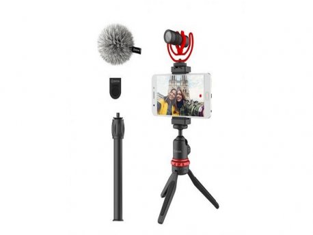 BOYA Vlogging set mikrofon i stalak za fotoaparat  BY-VG330 6355