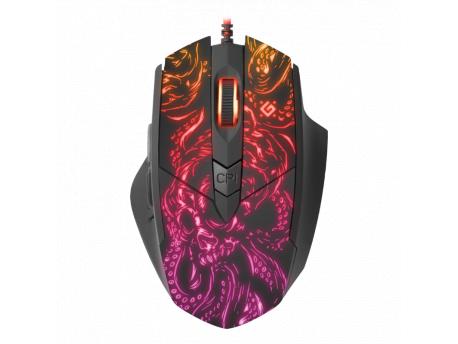 DEFENDER Miš Titan GM-650L RGB 6400dpi