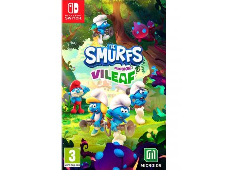 MICROIDS Switch The Smurfs: Mission Vileaf - Smurftastic Edition