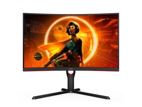 AOC C27G3U/BK WLED FHD 165Hz Gaming zakrivljeni monitor