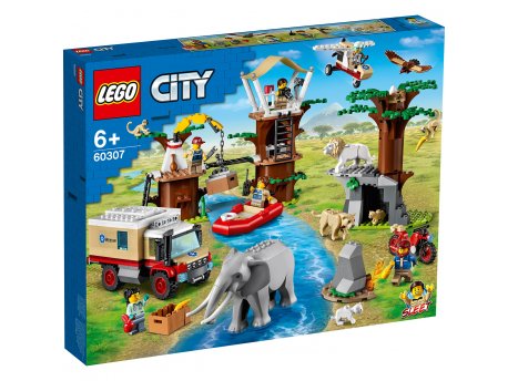 LEGO 60307 KAMP ZA SPAŠAVANJE DIVLJIH ŽIVOTINJA