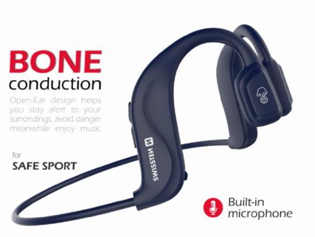 SWISSTEN Bluetooth Slušalice Bone (Plava)