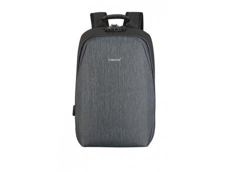 TIGERNU Sivi ranac za laptop 15.6'' T-B3669