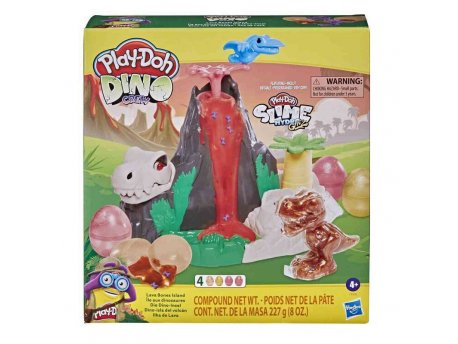 PLAY-DOH Lava Bones Island Set Hasbro F1500