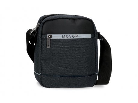 MOVOM Torba na rame Crna TRIMMED 51.754.21
