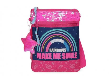 MOVOM Torba na rame Teget GLITTER RAINBOW 30.455.21
