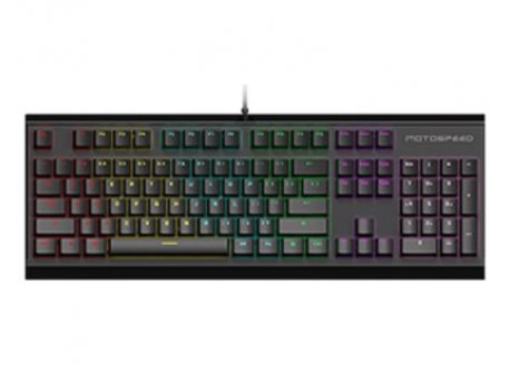 MOTOSPEED CK76 RGB mehanička tastatura plavi prekidač