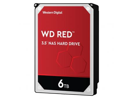 WESTERN DIGITAL Hard disk 6TB SATA6 256MB WD60EFAX Red