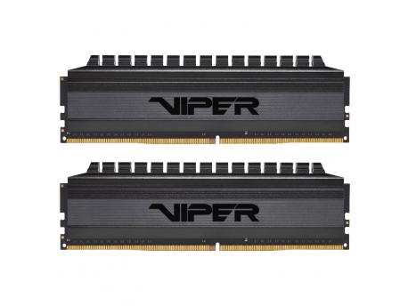 PATRIOT DDR4 16GB 2x8GB 4400MHz Viper 4 Blackout Series Dual Channel PVB416G440C8K