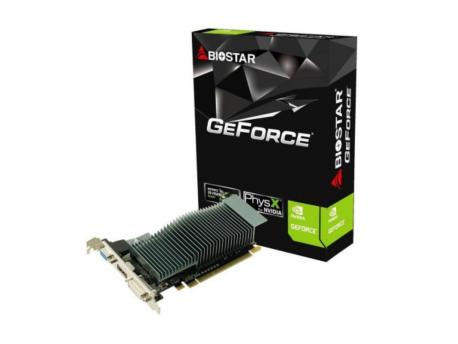 BIOSTAR G210 1GB GDDR3 64 bit DVI/VGA/HDMI