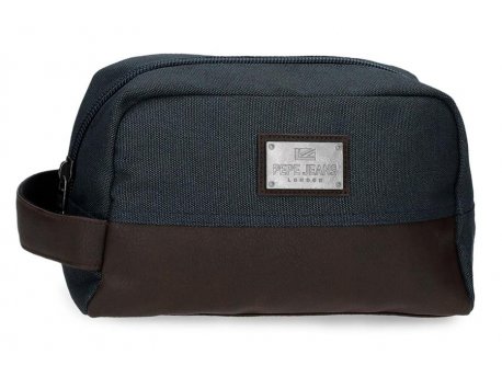 Pepe Jeans Neseser Teget/braon SCRATCH 78.445.22