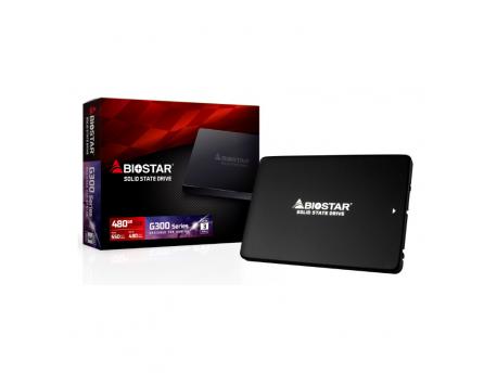 BIOSTAR SSD 2.5 SATA3 480GB 430MBs/420MB/s S120L s120l480gb