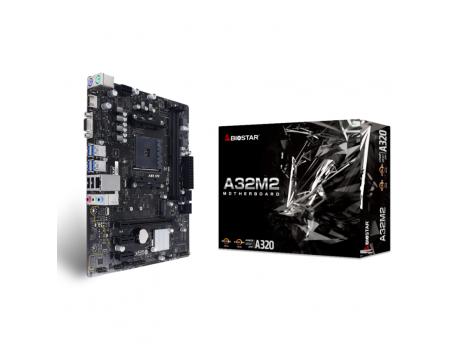 BIOSTAR Matična ploča AM4 A32M2 A320 VGA/HDMI/M.2 A32M2