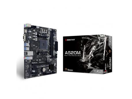 BIOSTAR Matična ploča AM4 A520MH VGA/HDMI/M.2 A520MH