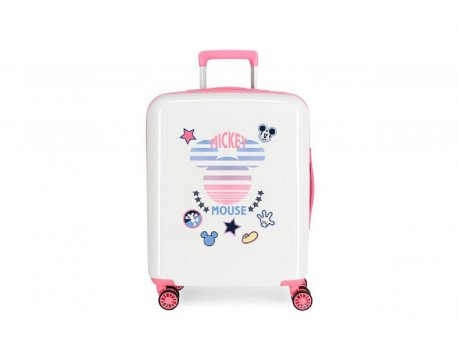 MICKEY ABS Kofer 55 cm Bela 32.293.23