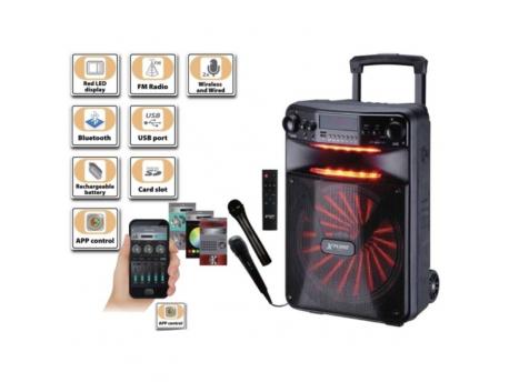 XPLORE Karaoke sistem Fiesta XP8813 2x mic/FM/microSD/USB/BT/AUX