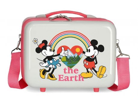 MINNIE ABS Beauty case Pink