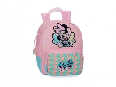 MINNIE Ranac 23 cm Pink MERMAID 24.920.61