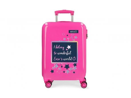 ENSO ABS Kofer 55 cm Pink  91.917.22