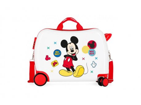 MICKEY ABS Kofer za decu Bela MICKEY ENJOY THE DAY 46.898.61