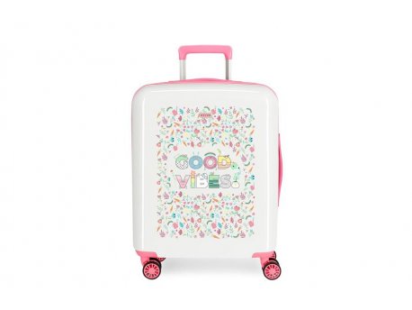 MOVOM ABS Kofer 55 cm Bela GOOD VIBES 32.493.21