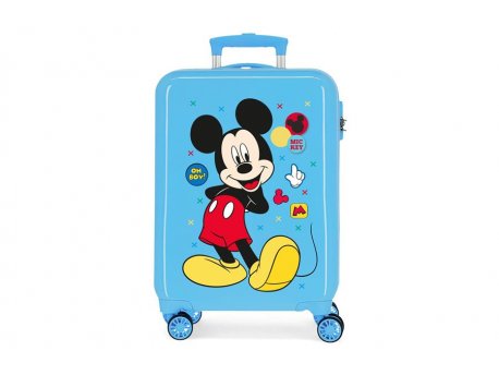 MICKEY ABS Kofer 55 cm Plava MICKEY ENJOY THE DAY 46.817.68