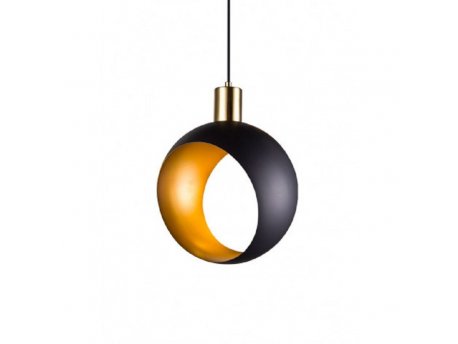LUNA 157 Visilica 1XGU10 Black/Gold H320