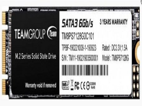 TEAM GROUP M.2 2280 128GB MS30 NGFF SSD SATA3 2280 500/300MB/s TM8PS7128G0C101