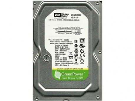 WESTERN DIGITAL HDD 3.5''320GB WD3200AVVS AV-GP GREEN 5400RPM 8MB SATA 16130